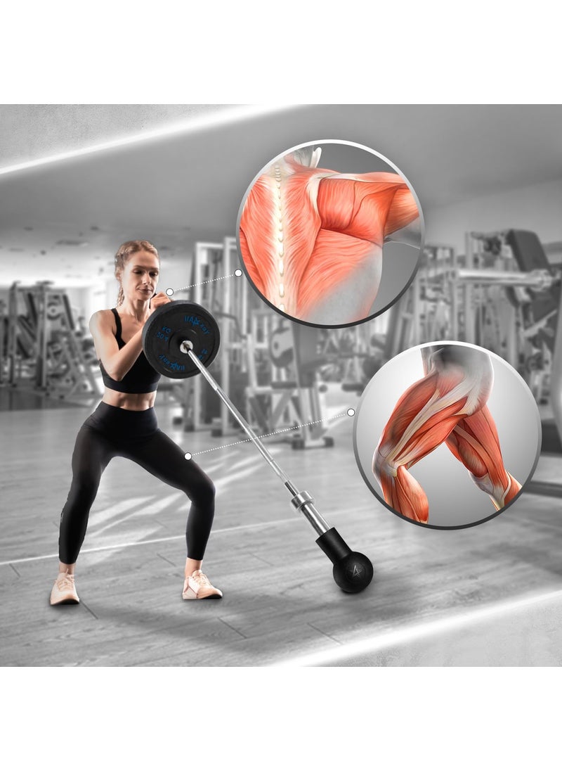 Yes4All Yes4All Landmine Attachment for Barbell Olympic Bar Base for Rows  Presses Home Gym Exercise Equipment Fits 2 Olympic Bars  - Image 5