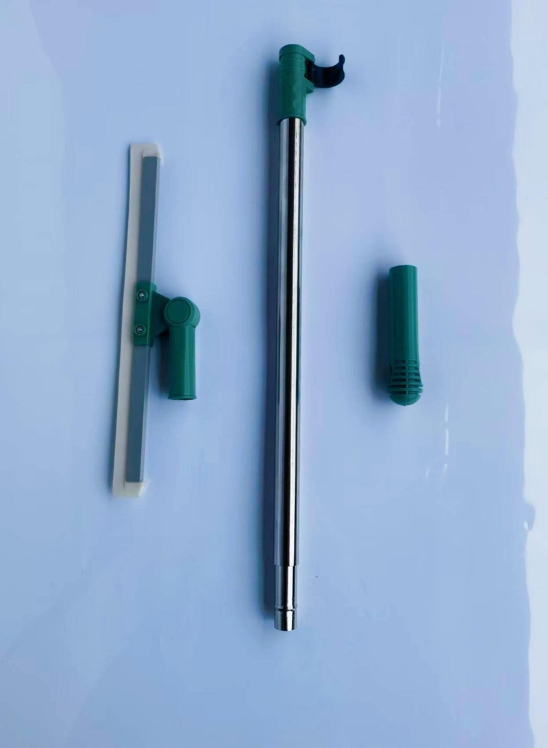 Gasara Multipurpose Hand Rubber Wiper Window Squeegee with Long Handle - Image 2