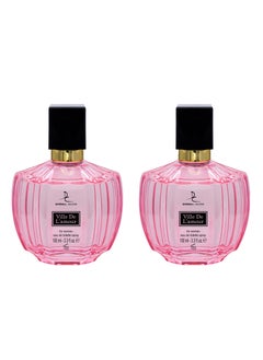 DORALL COLLECTION Ville De L'Amour For Women 100ml (Pack of 2)  - Image 1