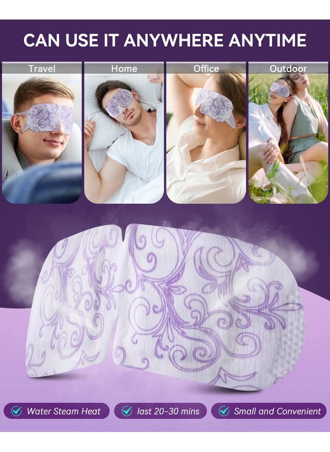 30 Packs Lavender Steam Eye Mask Heated Eye Mask For Dark Circles And Puffiness Warm Eye Mask For Dry Eye Mask Relief Eye Fatigue Headache Hot Sleep Eye Mask For Disposable Moist Heat Eye Compress - pzsku/ZF51263FF37AF1C448F87Z/45/_/1719224043/5d872712-ca19-475a-ac5e-88acead977ac