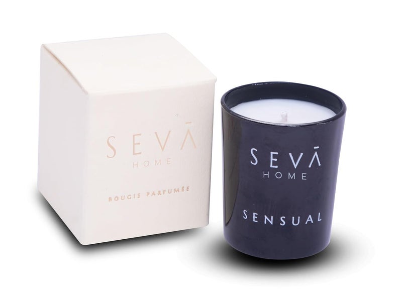 SEVA HOME The Vibes Small Sensual Candle Luxury Gifting 12 Hours Burn Romantic Scent Premium Home Decor Long Lasting - Image 3