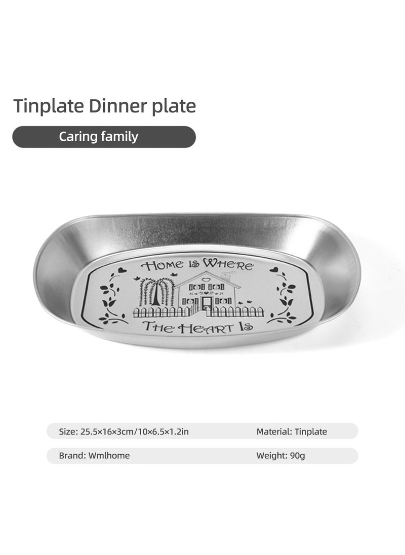 Hanghaijia Kitchen Restaurant Vegetable Appetizer Snack Fruit Bowl Tray Camping Tableware  - Image 2