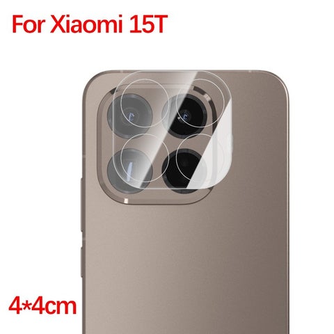 For Mi 15T Pro Series - HD Clear Tempered Glass - Tempered Glass Lens Film - Anti-Scratch Lens Protective Film - Anti-scratch, Anti-Fingerprint - Rear Camera Lens Cover