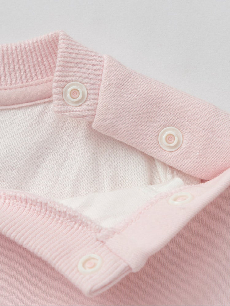 بالابالا سويت شيرت بطبقات مع طبعة للبنات - Image 5