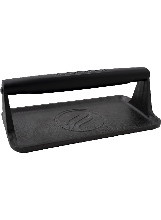 BLACKSTONE High-Quality Cast Iron Medium Griddle Press Black 7 x 14 x 15 cm 5553 - Image 1