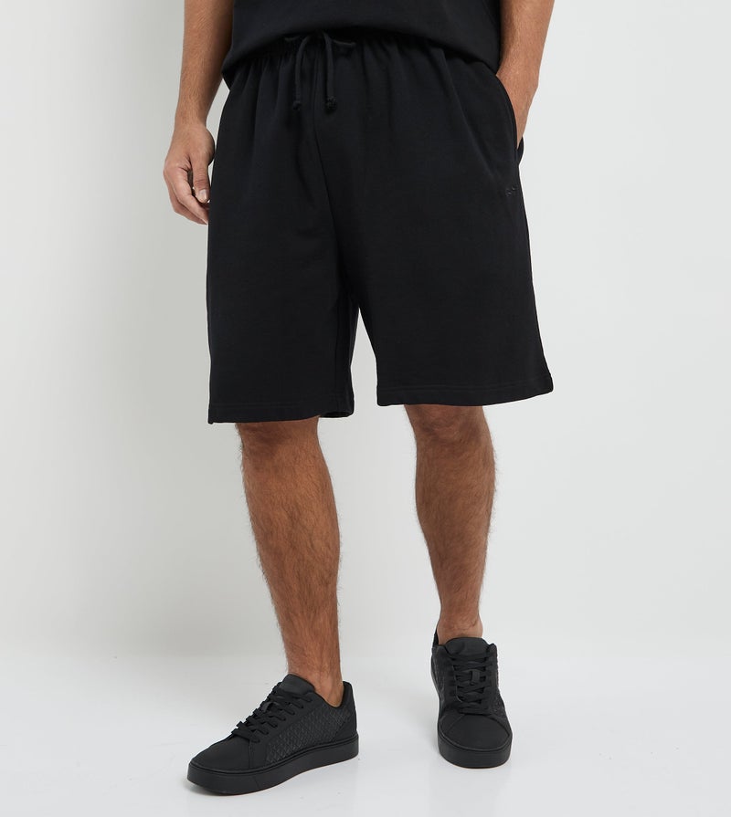F5 Men's F5 Casual Knit Shorts - Black - Image 2