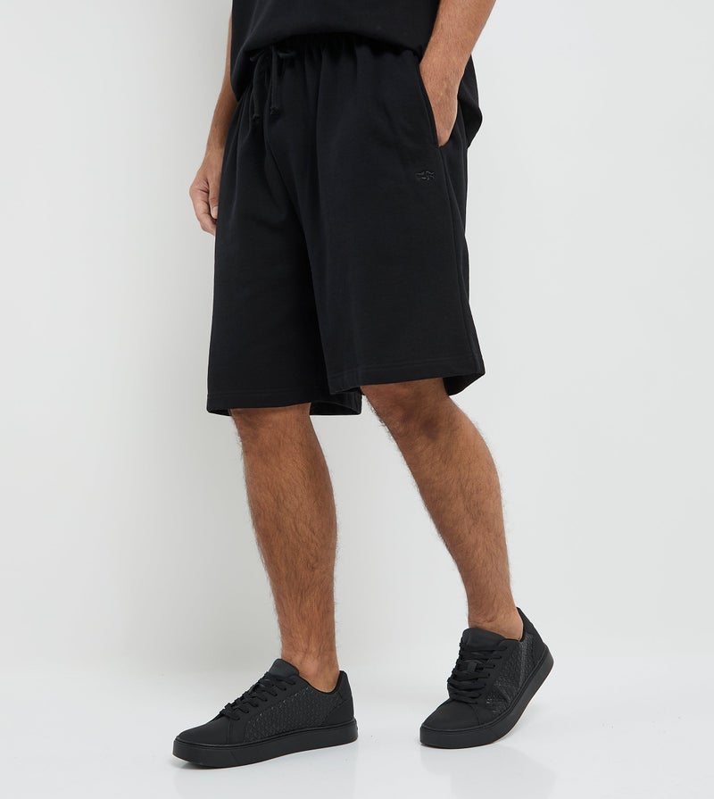 F5 Men's F5 Casual Knit Shorts - Black - Image 3