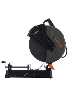 KSEIBI Cut off Machine 2600 W, speed 4200 rpm, Steel Cutting Machine, Electric Concrete Saw for Cutting Metal Cut Saw for Steel, Rebar, Iron, Aluminum, Plastic, Disc Cutter, Power Cutter Circular.  - Image 2