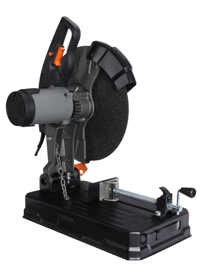 KSEIBI Cut off Machine 2600 W, speed 4200 rpm, Steel Cutting Machine, Electric Concrete Saw for Cutting Metal Cut Saw for Steel, Rebar, Iron, Aluminum, Plastic, Disc Cutter, Power Cutter Circular.  - Image 4