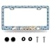 Omw2fyb Personalise Cat License Plate Frame Pet Paw Prints License Plate Frames Car Universal Stainless Steel Accessories Cars Decor with 2 Holes and Screws Fits Standard Us Vehicles Size 122 X 6 Inches - Image 2
