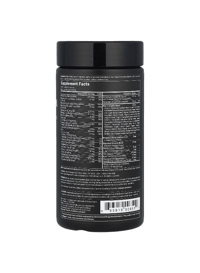 Codeage, Men's Fermented Multivitamin, 120 Vegetable Capsules (Packaging may vary) - Image 2