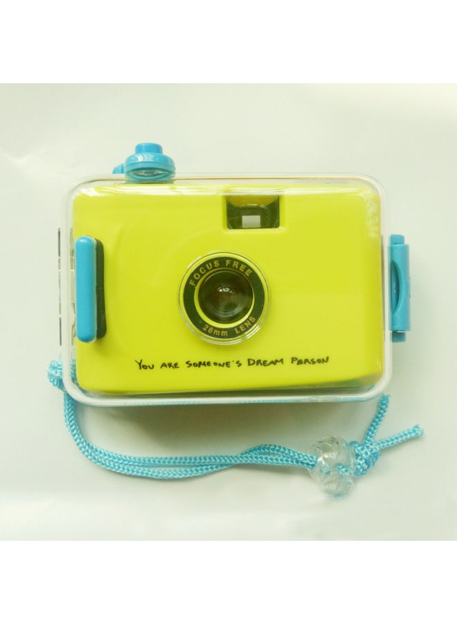 Picture LOGO Special Manufacturer Multi-purpose Waterproof Fool Retro Film Camera 135 Film-Color:White Red Shell  - Image 2