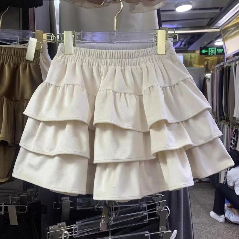 Hao Shu Children'S Short Skirt For Girls 2025 Girl Summer Western Style Korean Baby All-Match Skirt - Image 3