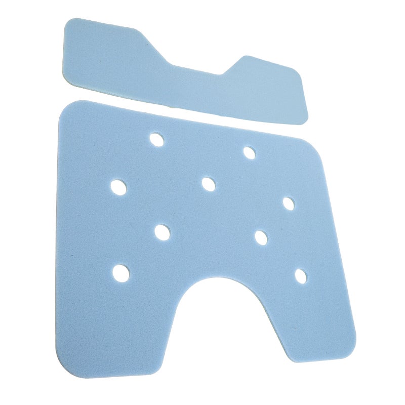 2 Pcs Shower Chair Pad Back Mat Bath Seat Cushion Anti Skid Covers Bathroom Tub Transfer Bench Padded Shower Stool Seat Mat For Elderly Bath Chair - Image 1