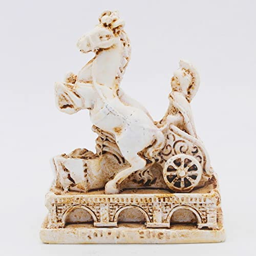 Kocris Casa Rome Soldier Fish Tank Decorations Ancient Arena Roman War Horse Reptile Turtle Lizard Spider Tanks Terrarium Building Décor Ornament Pet - Image 2