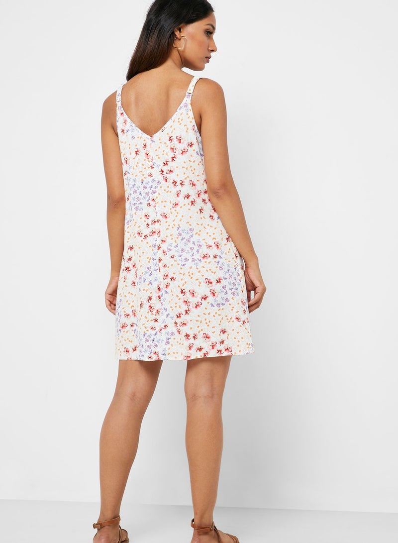 Cotton On Floral Button-Down Dress - Image 2
