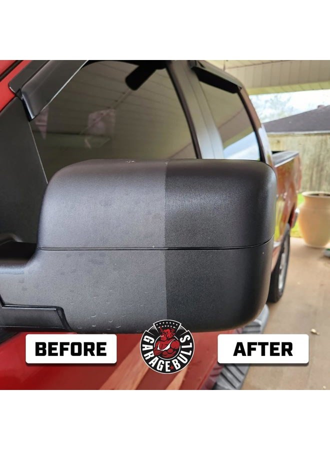 garage bulls GARAGEBULLS Plastic Restorer & Hydrophobic Trim Coating 30 ML - Image 5