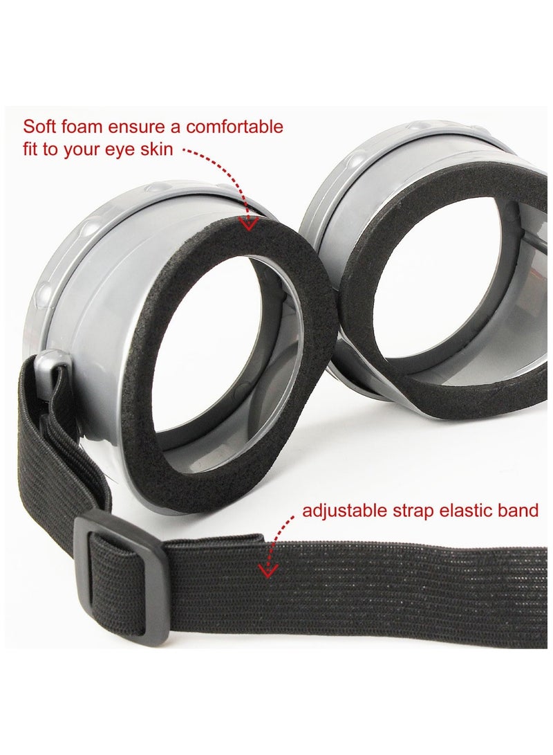 عام على طراز العفاريت، زي العفريت للكوستميز، نظارات، قبعة صوفية، منظم، مجموعة أربعة أجزاء، ألعاب حفلات مثيرة للإعجاب، قبعات صوفية لطيفة للأطفال والبالغين، عيد ميلاد سعيد - Image 3