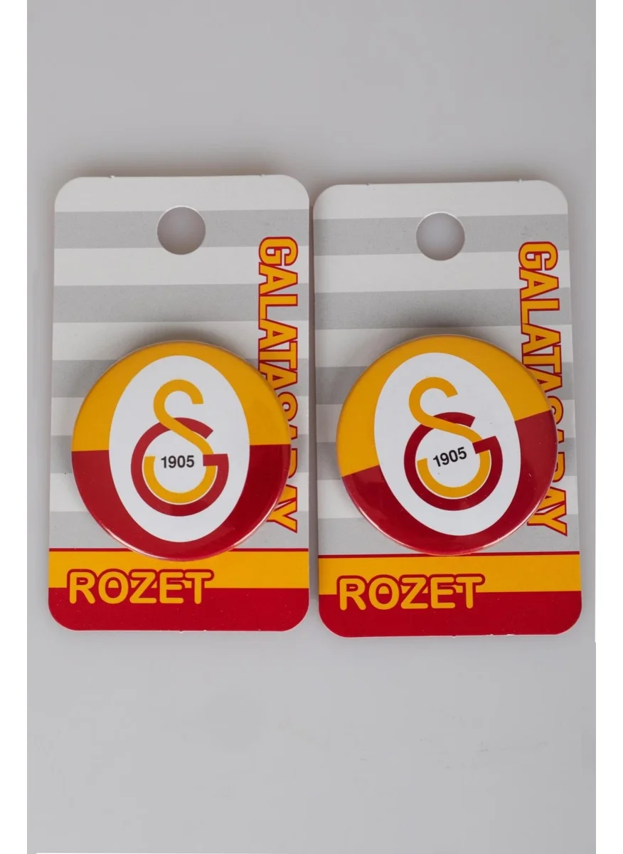 Fenerbahçe Galatasaray 2-Piece Badge Licensed With Dekomus