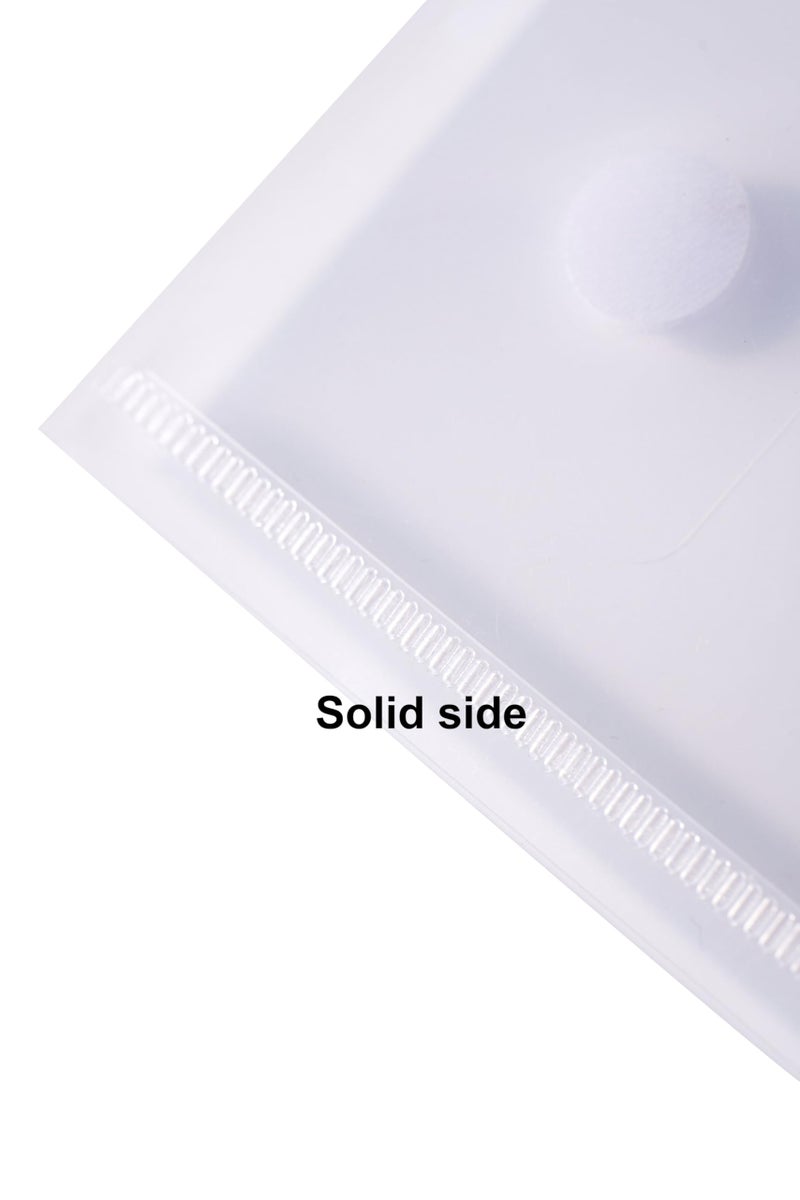 YESSART 3â€™â€™ x 5â€™â€™ Vertical Plastic Envelopes Hook Loop Closure Coupon Receipt Sticker Holder 20 Pack - Image 5
