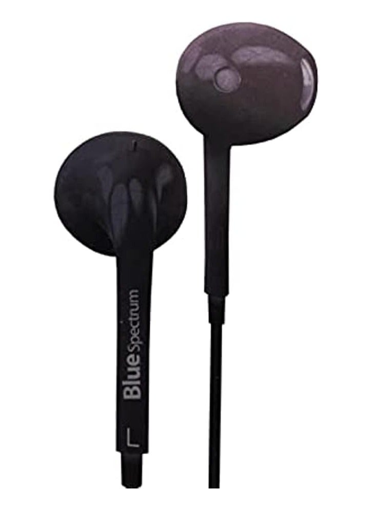 Blue Spectrum Universal Earphone D42-Black, Wired