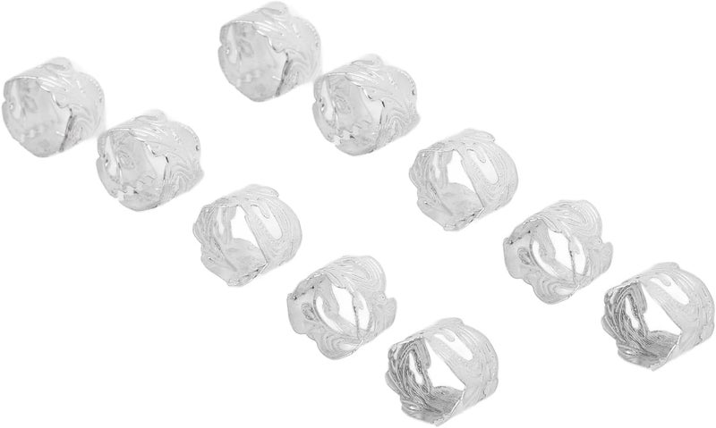 zjchao 40 Pcs Beard Beads,Hair Beads,for Hair Braiding Necklace Bracelet DIY for Hair Braiding Necklace Bracelet DIY - Image 3