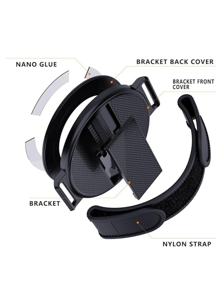 erorex Tablet Stand, 360° Rotating Multi-Angle Adjustable Stand with Hand Strap, Sticky Tablet Stand Compatible for iPad, Air, Samsung Galaxy Tabs, 9.7"-13" Tablets - Image 4