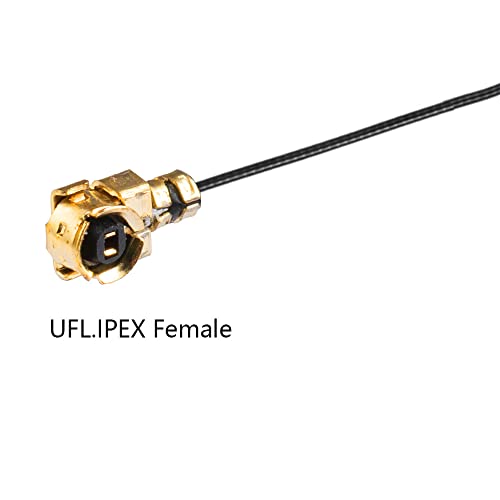 POBADY 2PCS U.F.L1 Male to U.F.L1 Female Cable 12" /30CM 1.13mm Low-Loss Extension Cable - Image 3