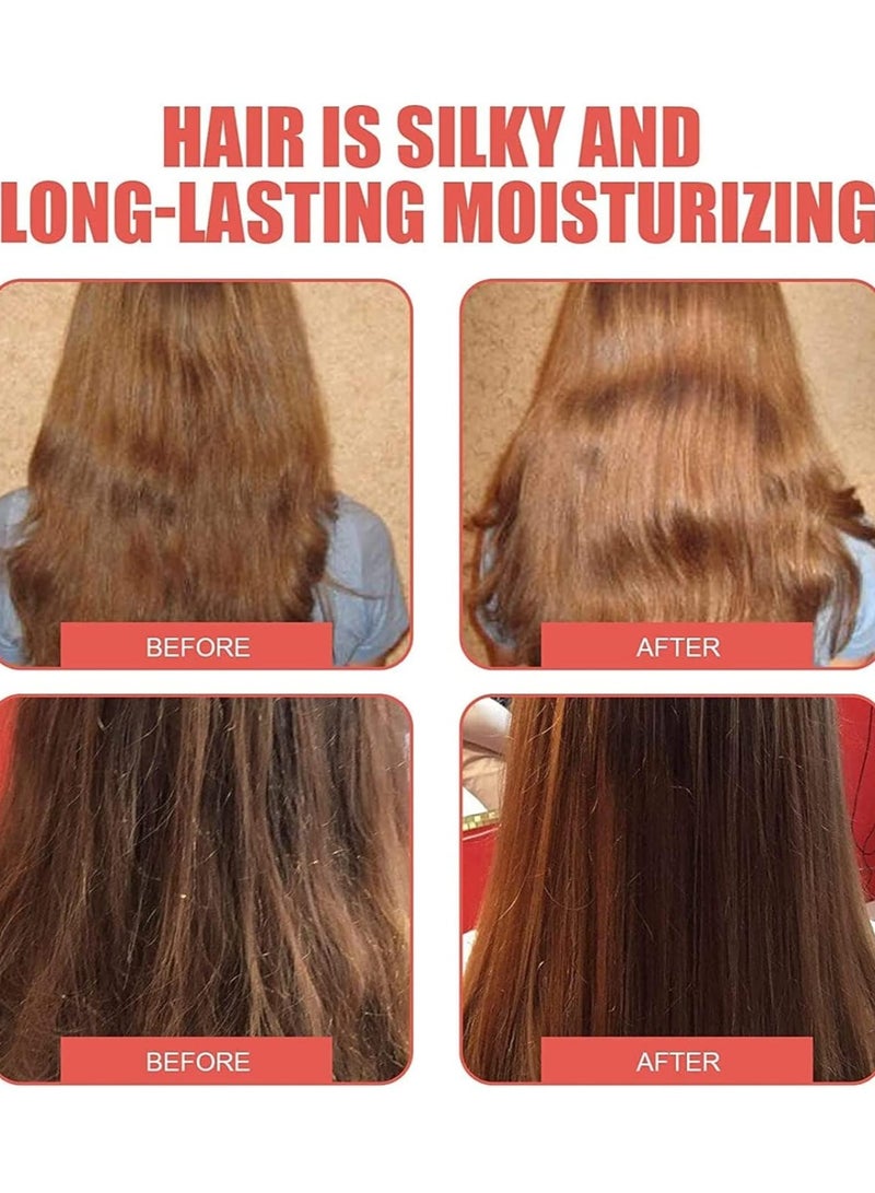 EELHOE 100% Organic Coconut Bomb Restores Strengthens Nourishing Hair Masque Hair Mask - Image 4