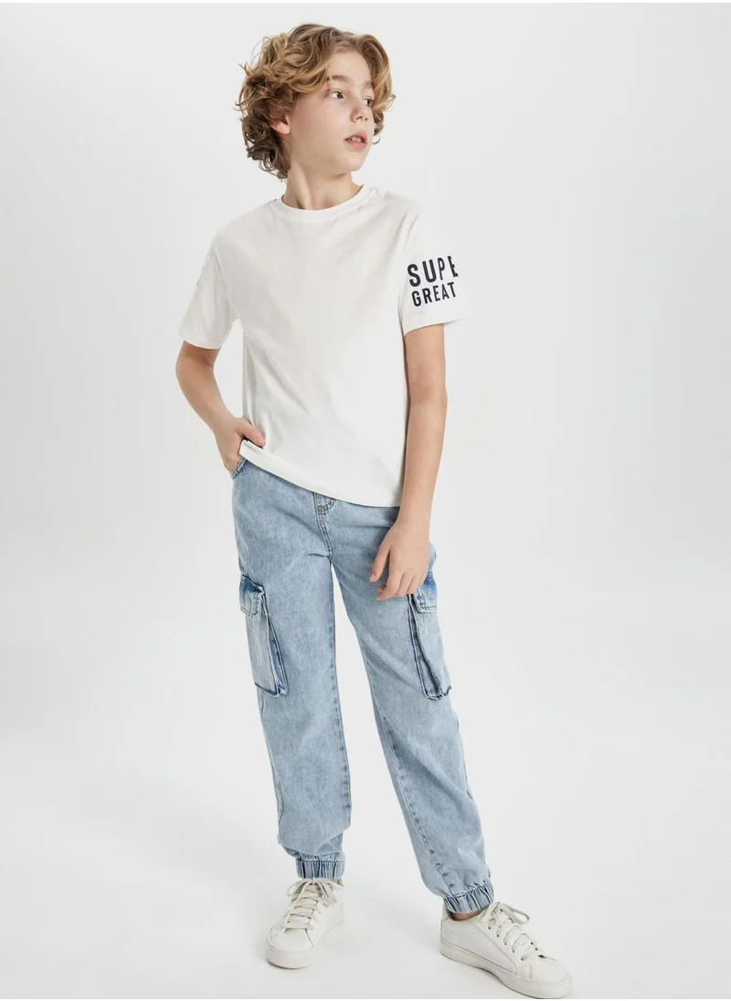 DeFacto Cargo Jogger Jean Trousers