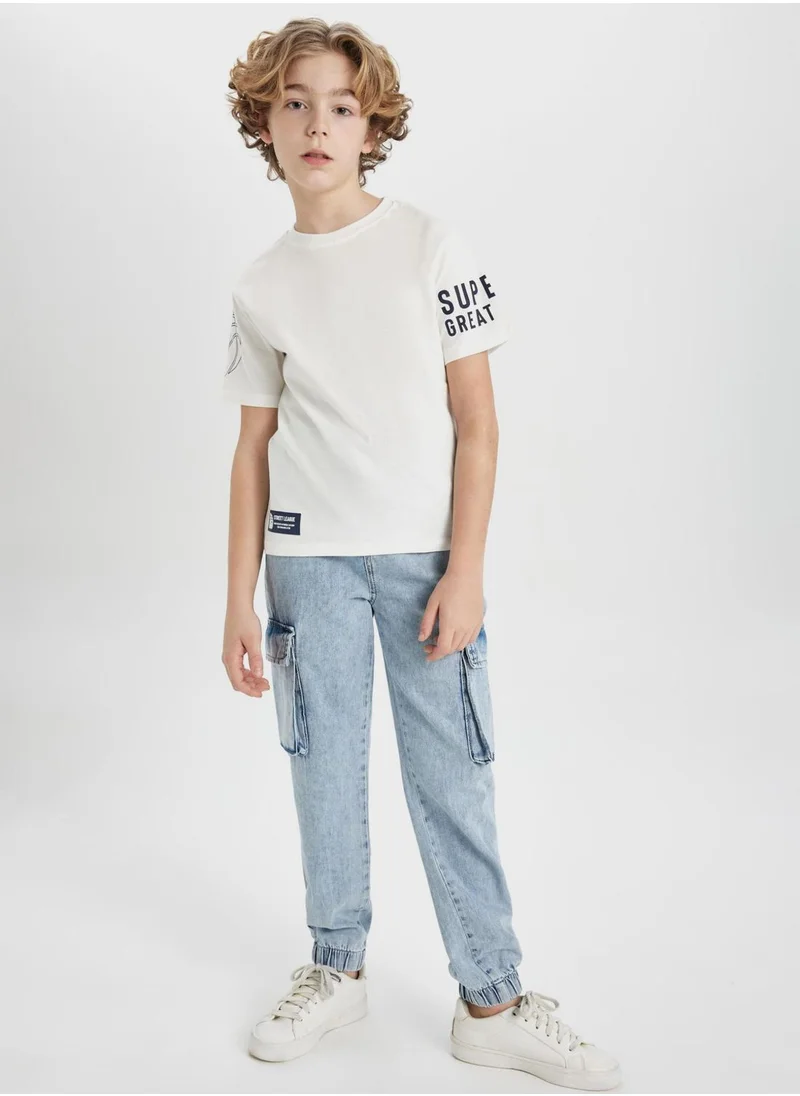 DeFacto Cargo Jogger Jean Trousers
