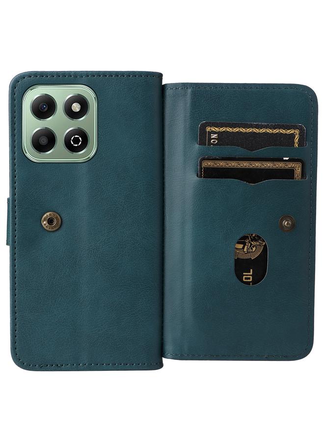 Case For Honor X6b Multi-Function Wallet 10 Card Slots Leather Phone Case  - Image 4