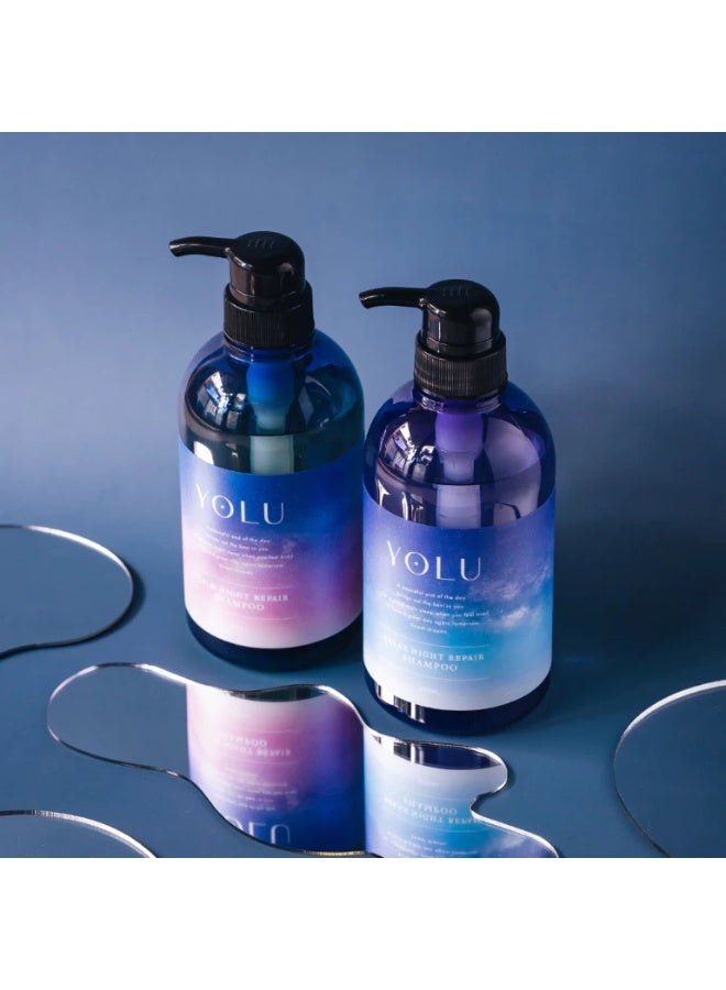YOLU Calm Night Repair Shampoo 475ml Overnight Moisturizing and Repair Shampoo for Dry Damaged Hair - Image 3