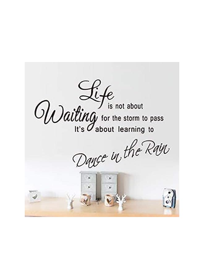 Zaboon Is Short English Proverb Carved Wall Stickers Home Decor Wall Decals - Image 3
