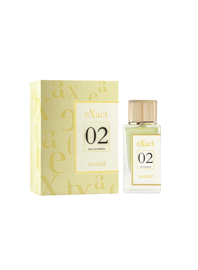 Hamidi Exact 02 SLY LIB Eau De Parfum For Woman, 100ML, Perfume For Women, Sparkling Fragrance With Mandarin, Lavender, & Vanilla, Luxury Long Lasting Scent For Her - Image 5
