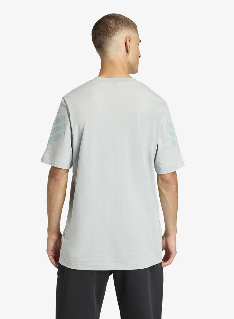 Adidas Future Icon 3 Stripe T-Shirt - Image 2