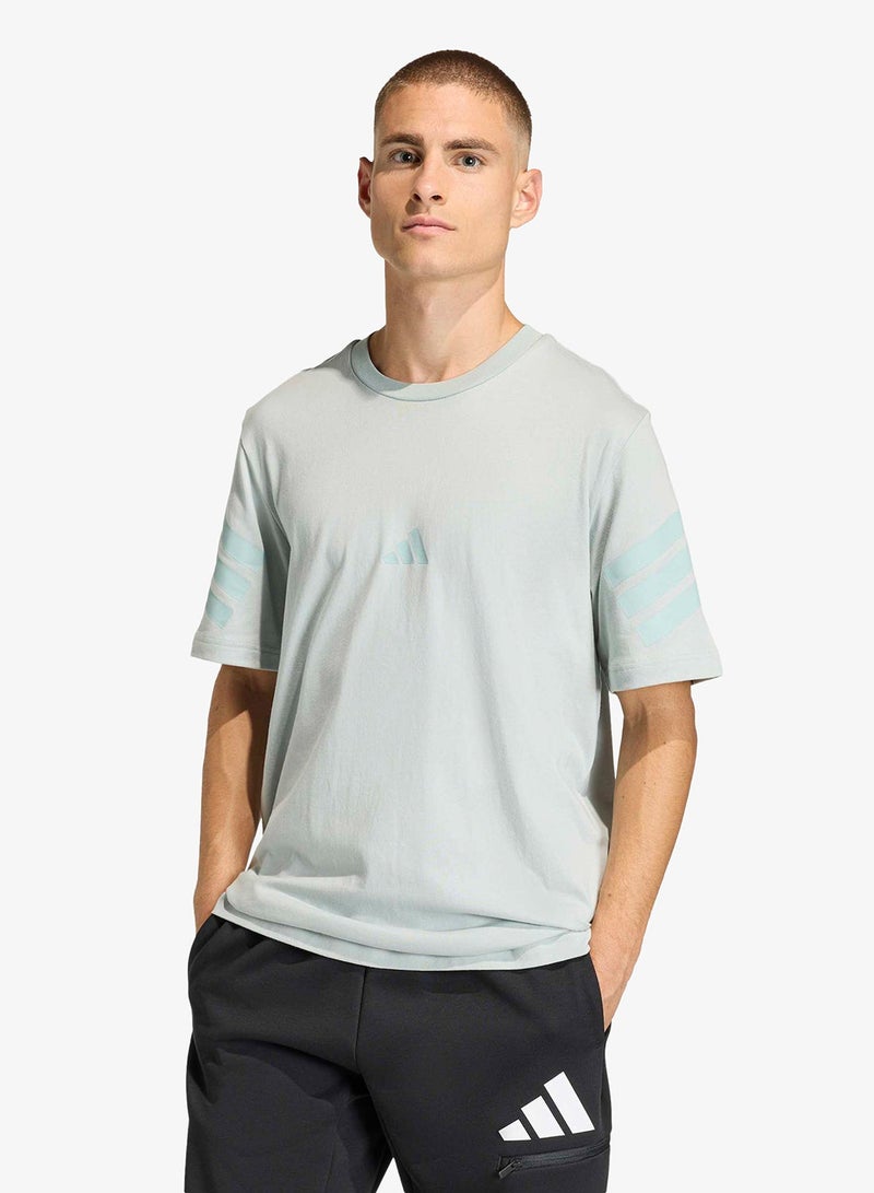 Adidas Future Icon 3 Stripe T-Shirt - Image 1