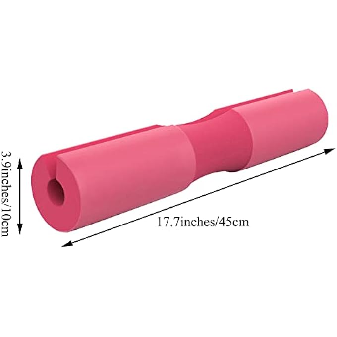 rayihni Barbell Pad Squat Pad Protector For Neck Shoulders Foam Weight Lifting Pad Cushion Lunges Hip Thrusts Gym Fitness Equipment Accessory For Olympic And Standard Bar - Image 4