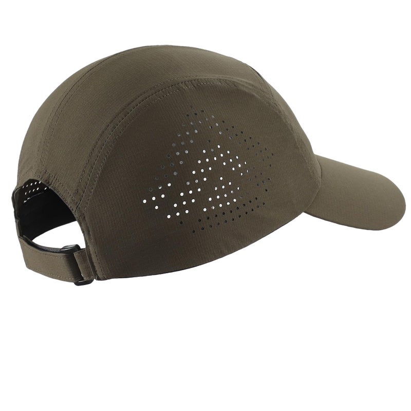 Home Prefer Water Repellent UPF50+ Quick Dry Sun Hat Baseball Caps for Mens Womens Running Hats Light Khaki - Image 2