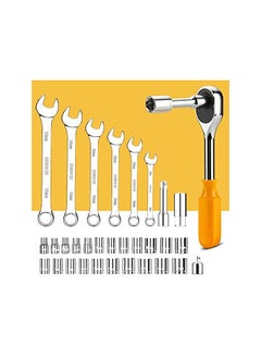 Piece Socket Wrench Auto Repair Tool Combination Package Mixed Tool Set Hand Tool Kit with Plastic Toolbox Storage Case - pzsku/ZF51478AEC116AE44F13EZ/45/_/1691728642/ea02c4d1-e4d5-402f-a9d9-f88accbc0e3d