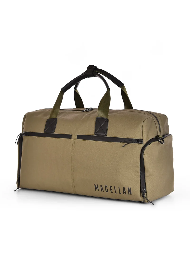 MAGELLAN MAGELLAN | Duffle Bag | Khakhi | 20 inches | Unisex | Soft material | Fabric | 1Piece