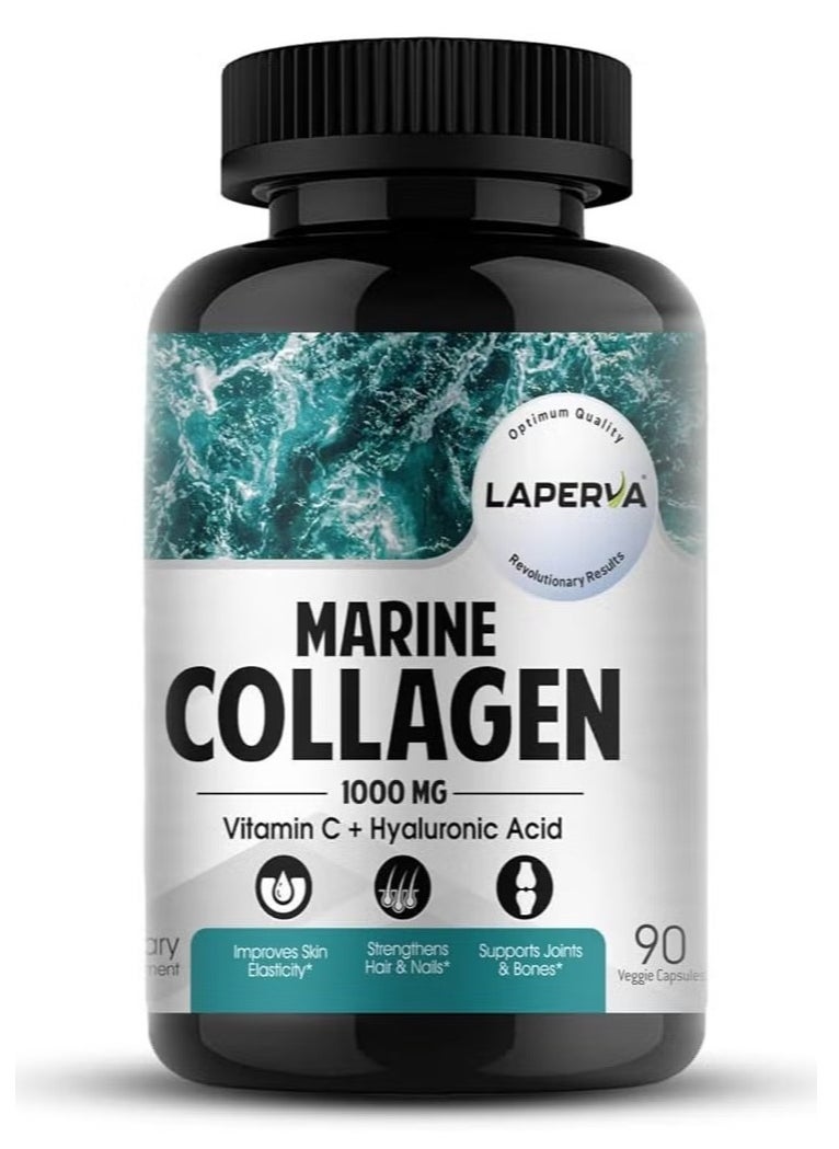 Laperva Marine Collagen 1000 mg 90 veggie capsule  - Image 1