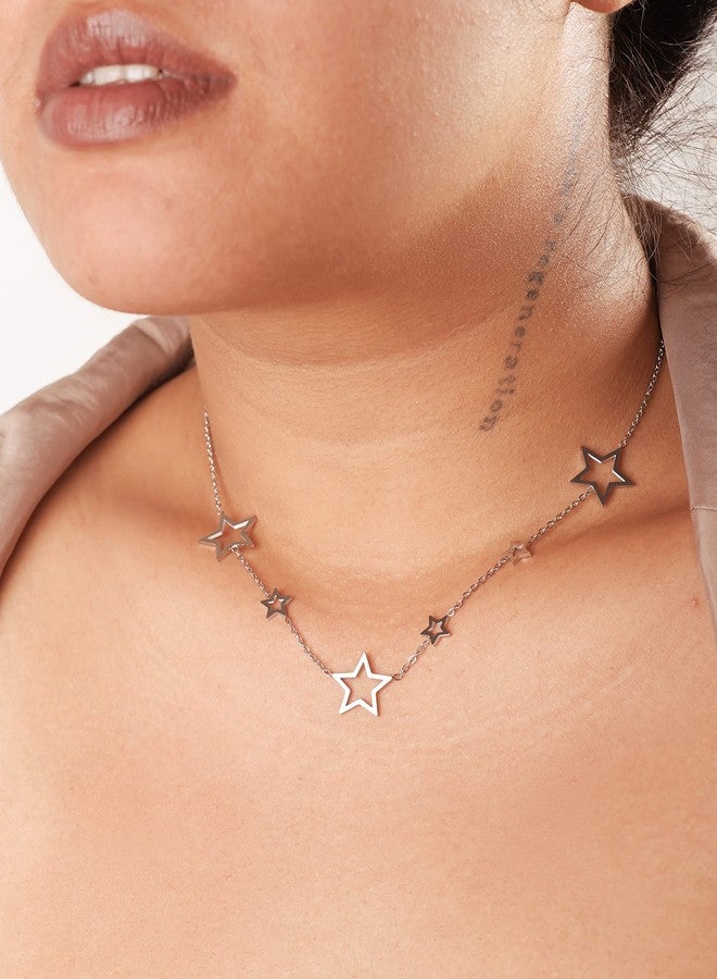 Sacina Gothic Y2k Star Choker Necklace, Star Necklace Y2k, Christmas New Year Jewelry Gift For Women - Image 2