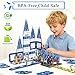 AFUNX Magnetic Tiles 54PCS Airport Theme Building Blocks Set Magnet Building Blocks and STEM Preschool Educational Toys for Kids Toddlers Ages 35 57 810 - Image 4