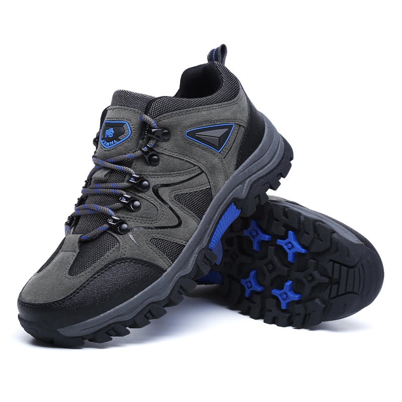 Men's Outdoor Hiking Shoes - Anti-Slip, Wear-Resistant, Lightweight & Shock-Absorbing for Trail and Mountain Climbing - Image 1