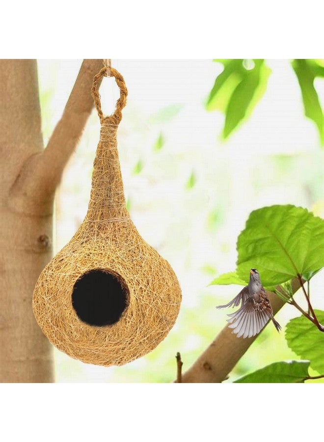 LIVEONCE Natural bhaya Bird nest for Cages and breeding for All Medium,Small Birds with self adheshive Hanging Hooks Pack of 6 - Image 2