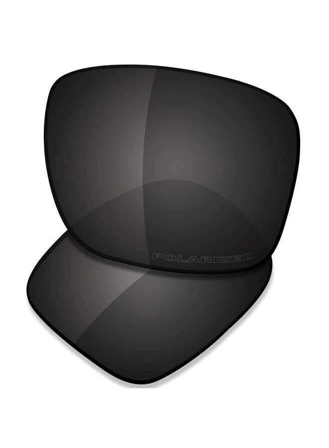 SAUCER عدسات بديلة متميزة لنظارات أوكلي هولبروك OO9102 عالية الدقة - كربون أسود مستقطب - Image 1