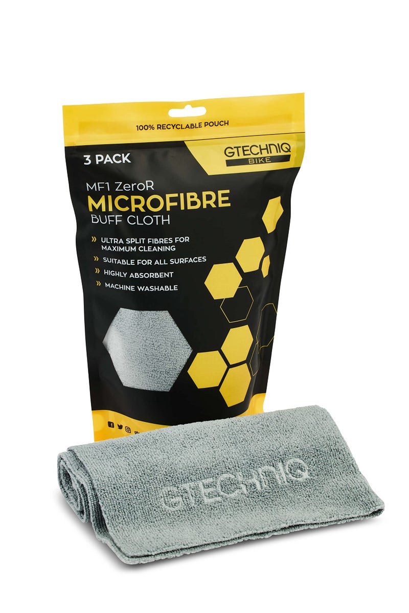 Gtechniq Gtechniq Bike Microfibre Cloths 3 Pack 