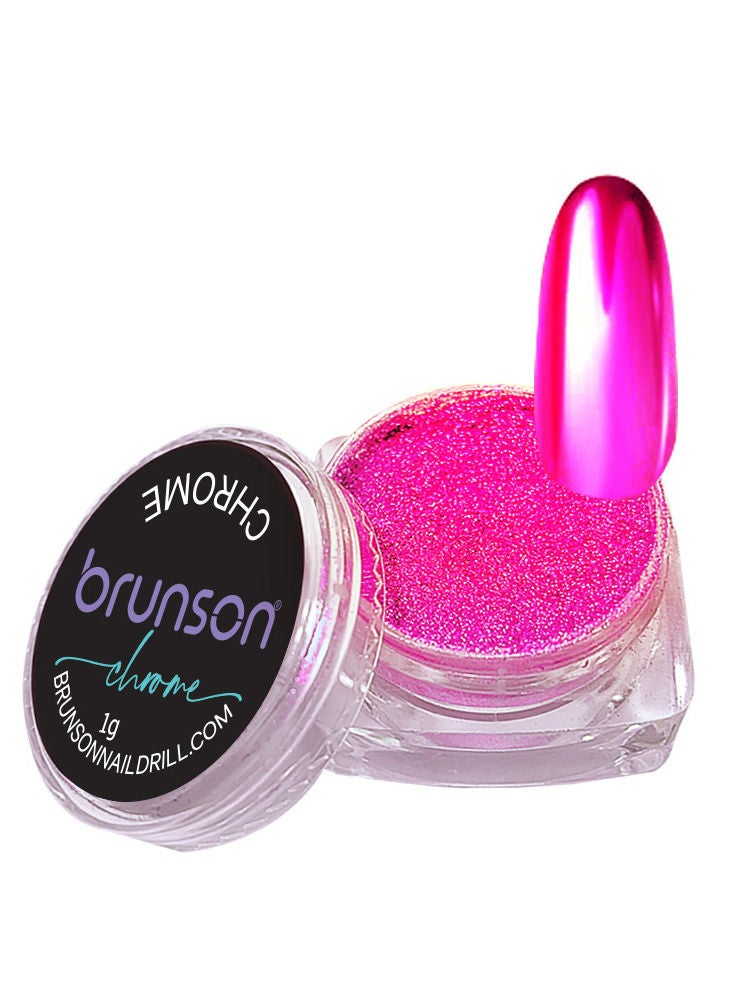brunson Chrome Nail Metallic Powder Holographic Mirror Effect Nail Art Manicure