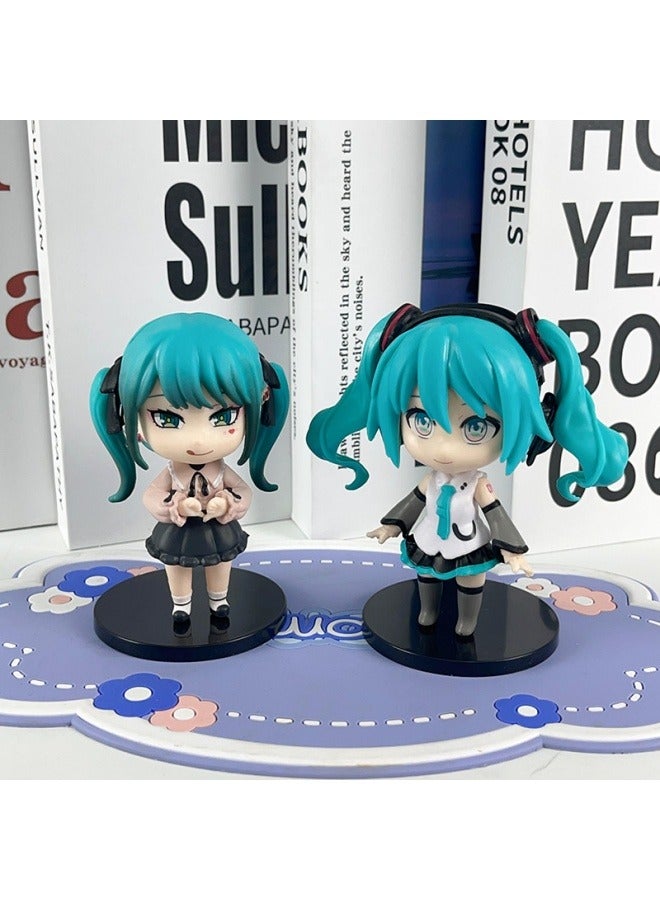 general Hatsune Miku character Model Desktop decoration Cute Hatsune model Toy birthday Party Collection Decoration Gift for family and friends - Image 3